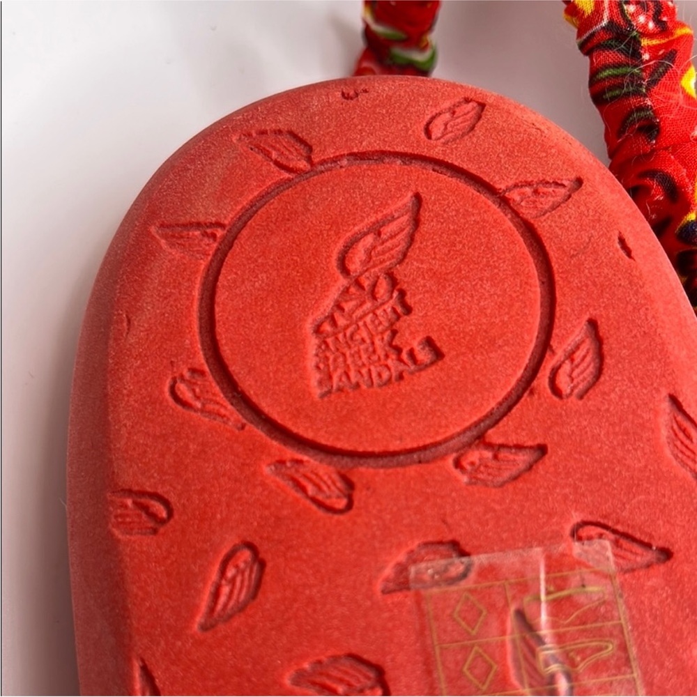 Ancient Greek Red Women's Sandals - Picture 3 of 3